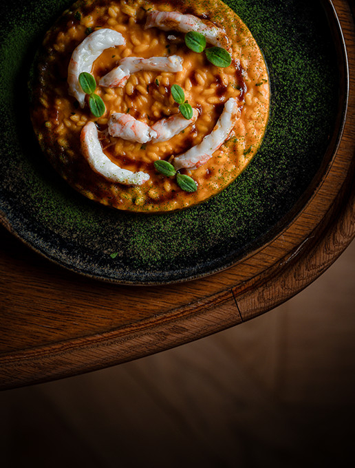 A unique dish created for a Halloween night at Dans le Noir ? restaurant