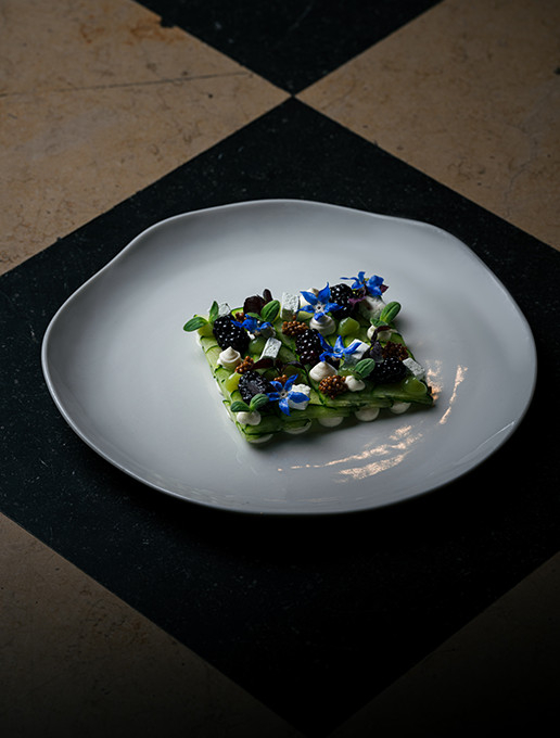 A refined dish to enjoy at Dans le Noir ? restaurant